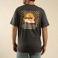 Sendero Provisions Co. Men's Out Yonder Graphic Tee In Charcoal