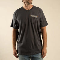 Sendero Provisions Co. Men's Out Yonder Graphic Tee In Charcoal