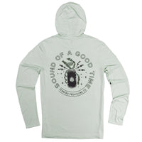 Sendero Provisions Co. Men's "A Good Time" Yucatan Bamboo Hoodie in Flats Green