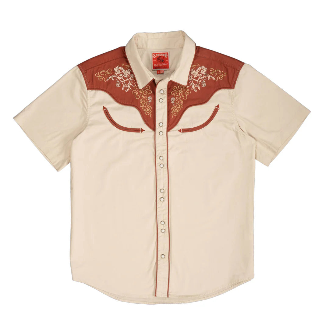 Sendero Provisions Co. Men's S/S The Cody Western Shirt