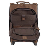 STS Ranchwear Cowhide Rolling Suitcase