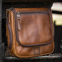 STS Ranchwear Tucson Hanging Leather Shave Kit
