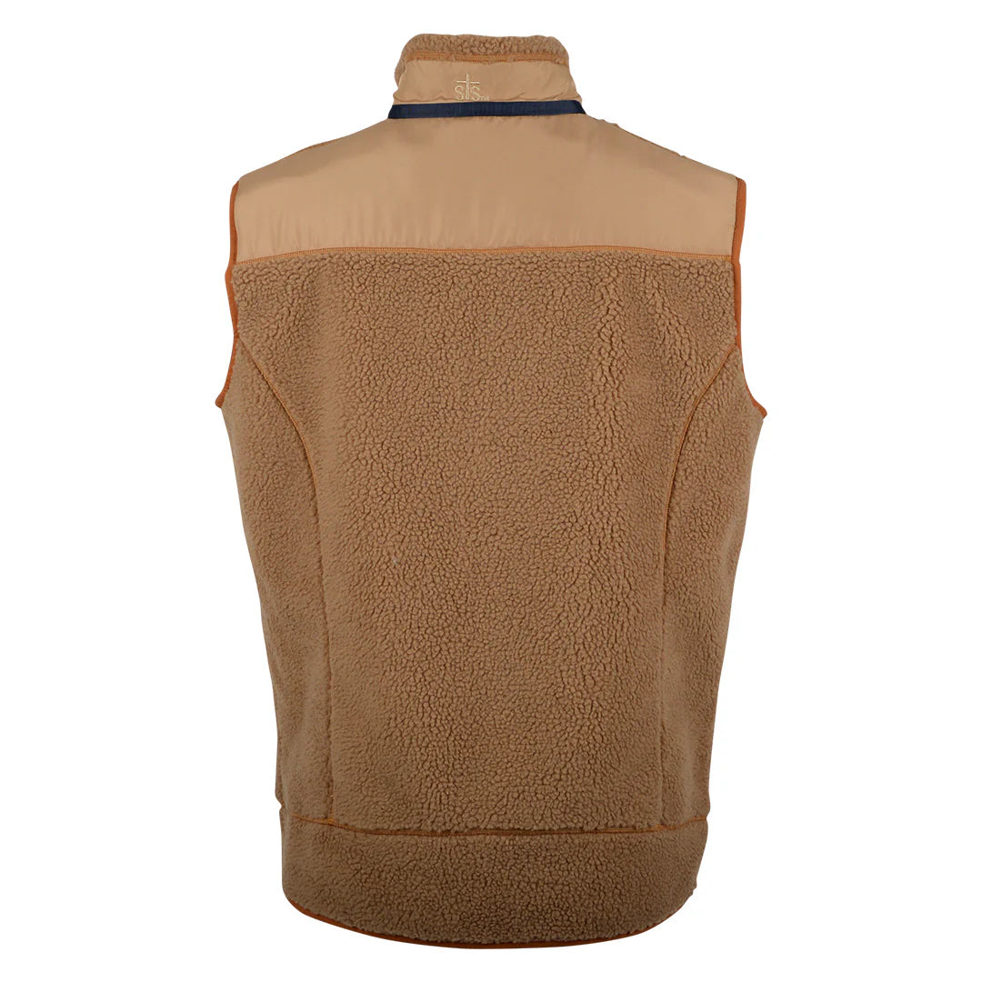 STS Ranchwear Men's Calgary Vest in Tan