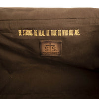 STS Ranchwear Cowhide Small Duffle Bag