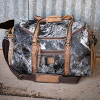 STS Ranchwear Cowhide Small Duffle Bag