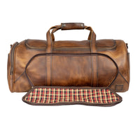 STS Ranchwear Tucson Leather Duffle Bag