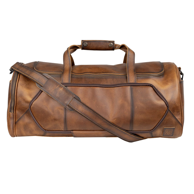 STS Ranchwear Tucson Leather Duffle Bag