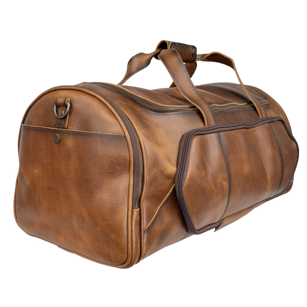 STS Ranchwear Tucson Leather Duffle Bag – Branded Country Wear