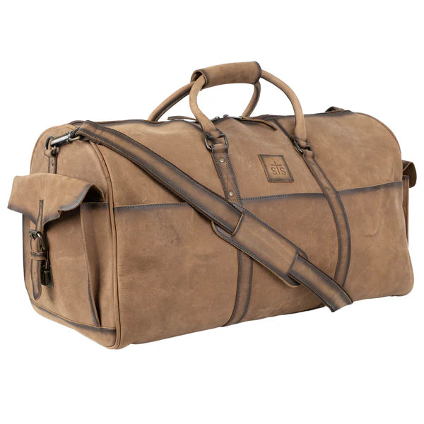 STS Ranchwear Foreman Leather Duffle Bag