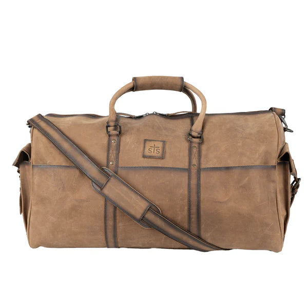 STS Ranchwear Foreman Leather Duffle Bag