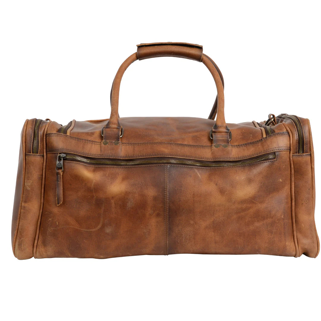 STS Ranchwear Tucson Leather Duffle Bag