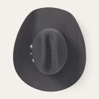Stetson Brenham 4X Wool Felt Cowboy Hat in Granite Grey