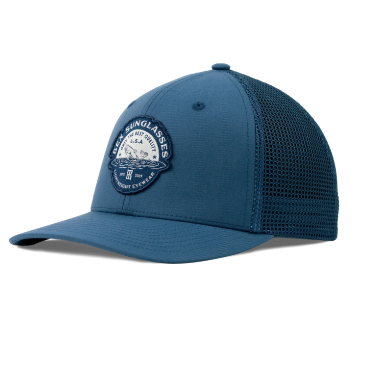 BEX Bluefin Classic Fit Hat in Slate Blue