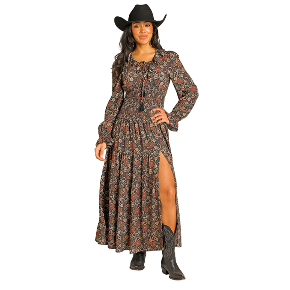 light wash denim dress Trendy, Chic Women's Clothing Boutique Klesis Denim Flower Top Maxi Dress for Women, Cotton, Polyester Lining, Size M Lane 201