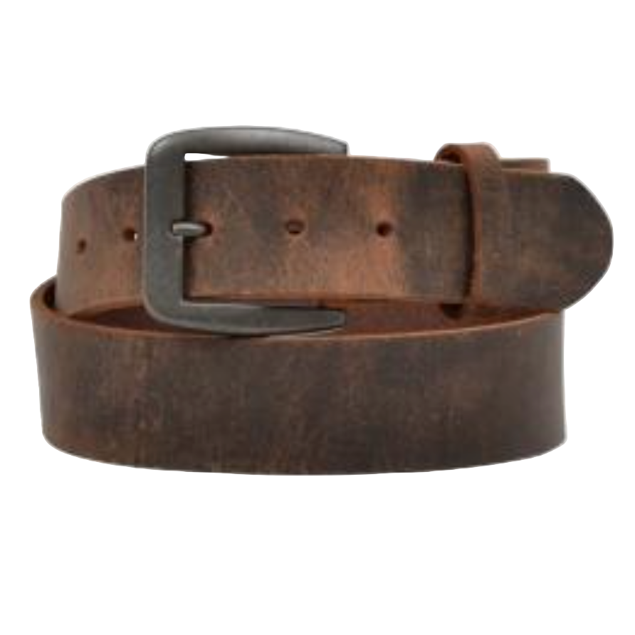 3D Belt Co. Men's Bay Apache Brown Leather Belt