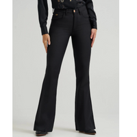 Wrangler x Lainey Wilson Wrancher Flare Pant in Black
