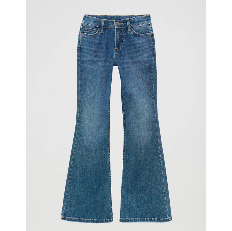 Wrangler Girl's Bespoke Flare Jean in Lily