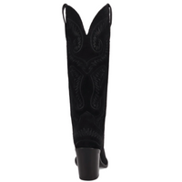 Dingo Women's Elvita Suede Leather Boot in Black