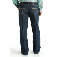 Cinch Men's White Label Relaxed Straight Jean in Dark