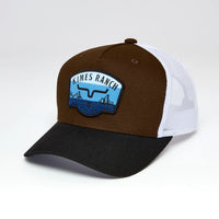 Kimes Ranch Crimson Snapback in Brown