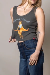 Kimes Ranch Women's See Saw Tank in Black