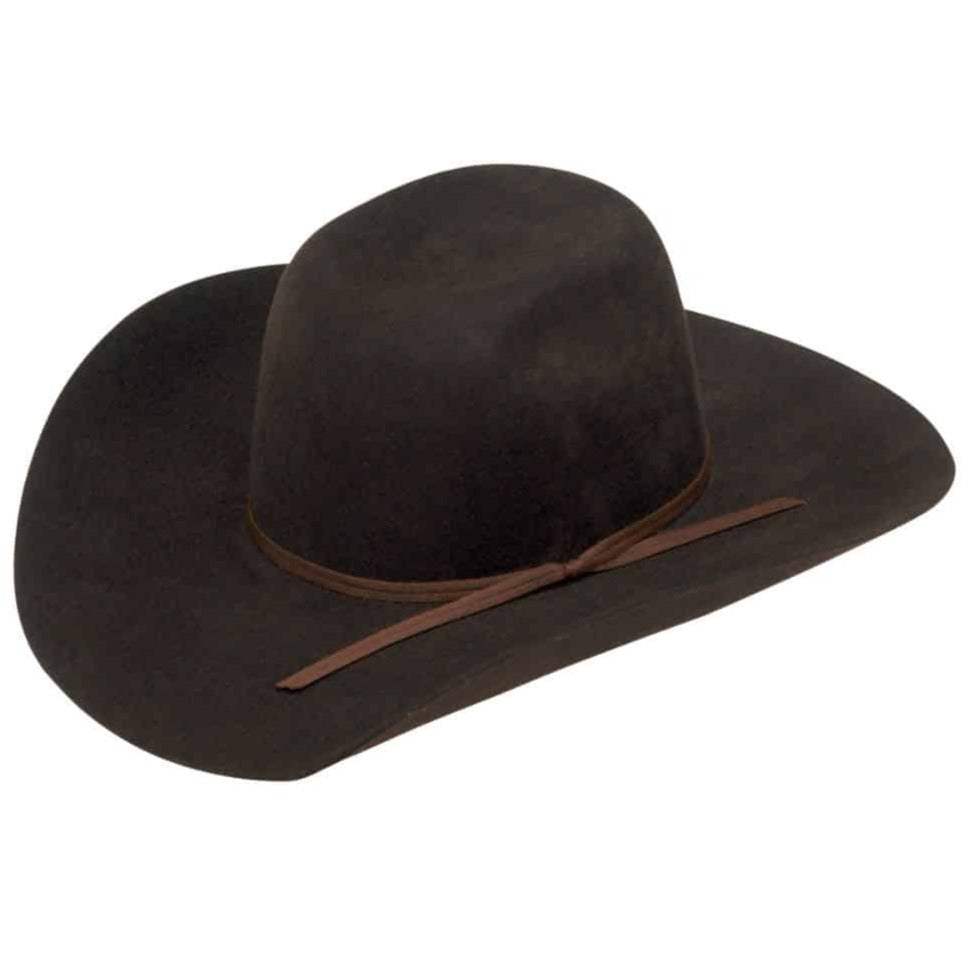 Twister Youth Brown Wool Felt Kids Cowboy Hat