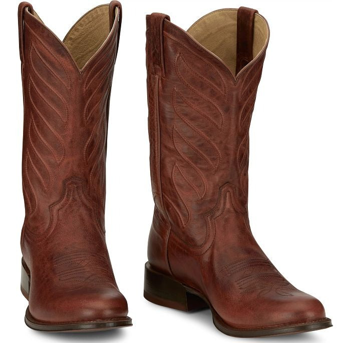 Tony Lama Men's Lenado Cognac Goat Western Boot