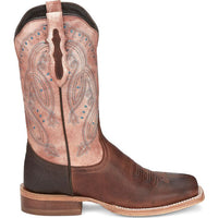 Tony Lama Women's Gabriella Brown Cowhide Western Boot