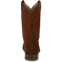 Tony Lama Men's Amado Brown Suede Western Boot