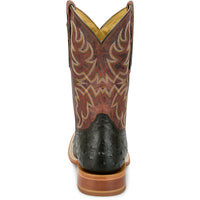 Tony Lama Men's Blaine Ostrich Western Boot in Chocolate