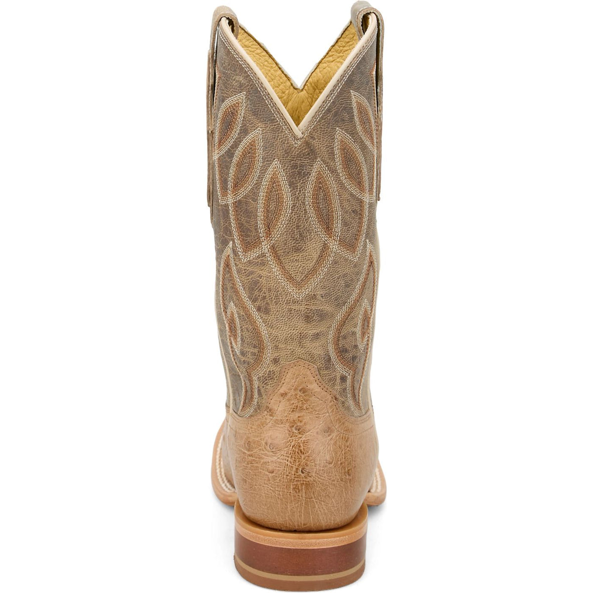 Tony Lama Women's Cheyenne Ostrich Western Boot in Tan