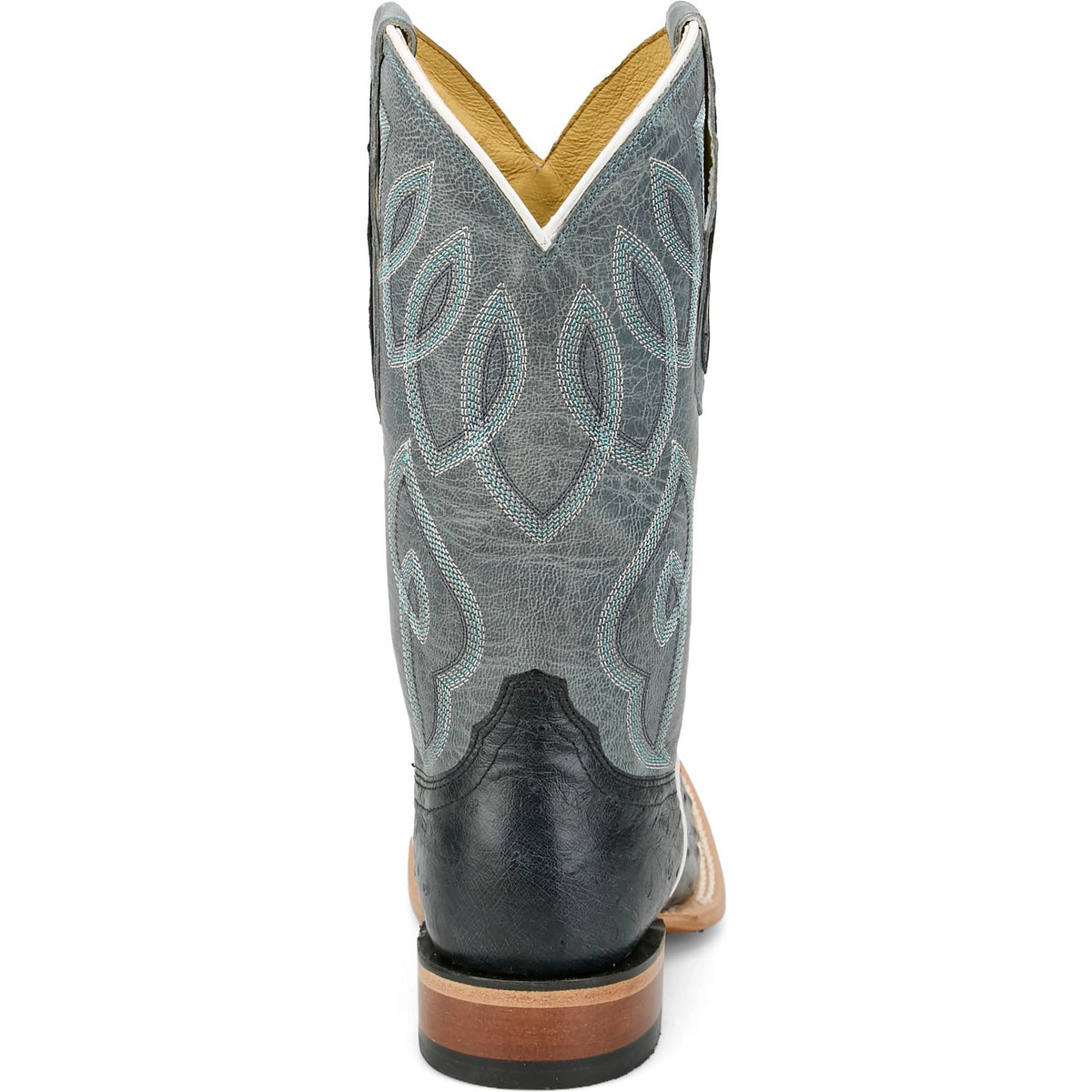 Tony Lama Women's Cheyenne Ostrich Western Boot in Grey