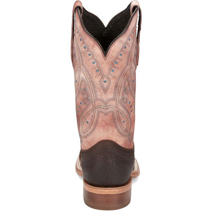 Tony Lama Women's Gabriella Brown Cowhide Western Boot