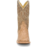 Tony Lama Women's Cheyenne Ostrich Western Boot in Tan