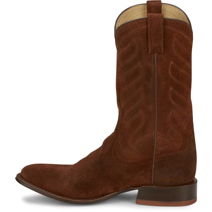 Tony Lama Men's Amado Brown Suede Western Boot