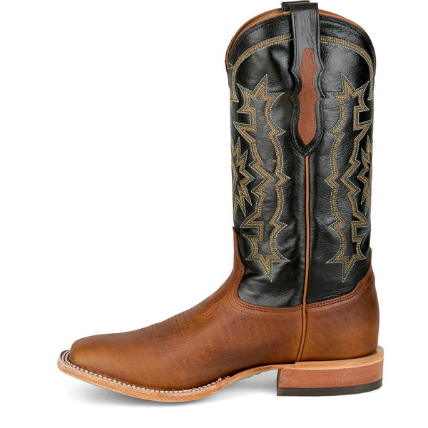 Tony Lama Men's Samuel 13" Western Boot in Midnight Brown