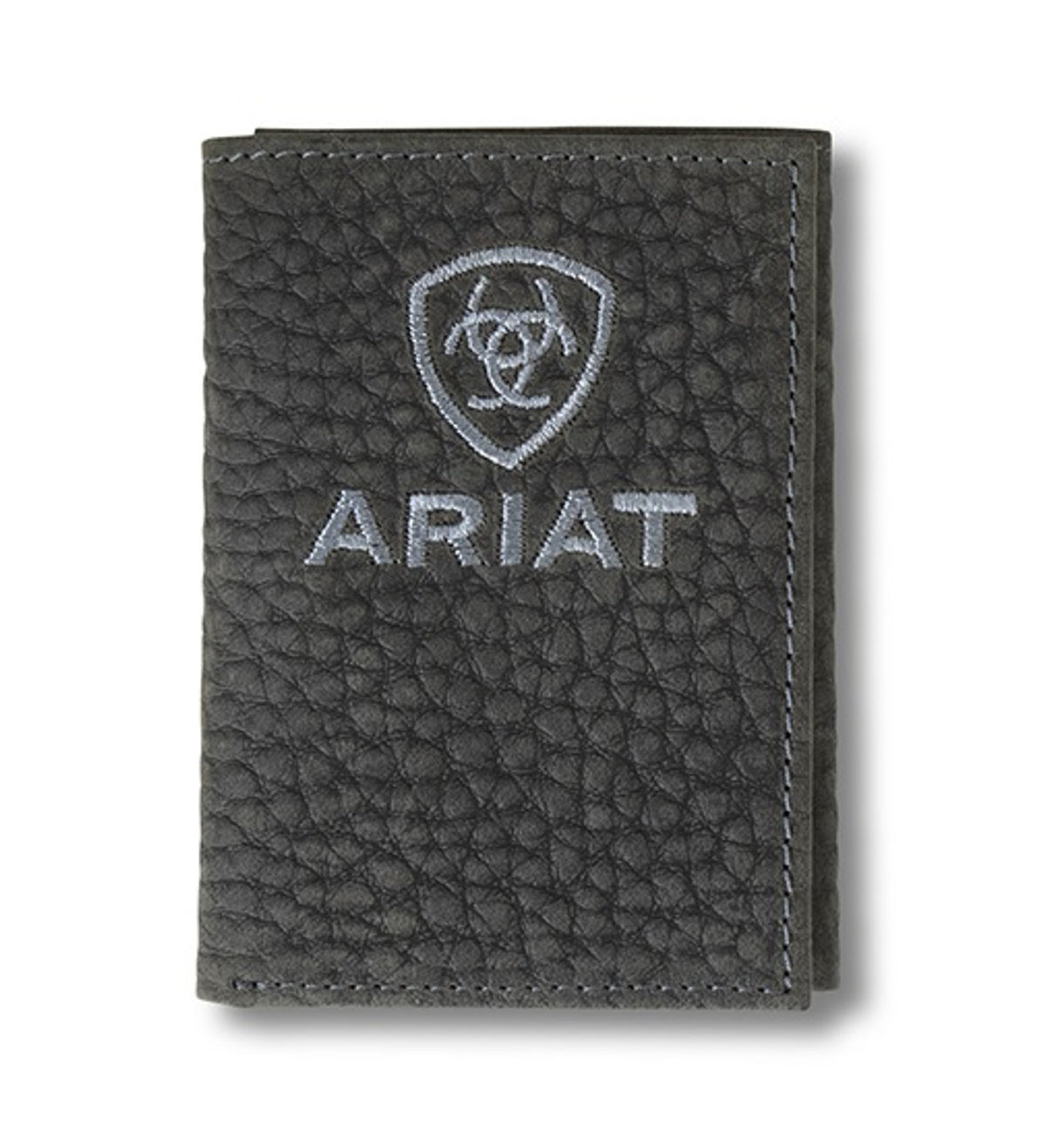 Ariat Men's Bull Hide Tri Fold Wallet
