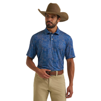 Wrangler ATG Men's Performance Polo Shirt in Navy