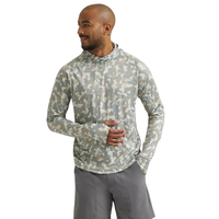 Wrangler ATG Men's Hooded Sun Tee in Camo