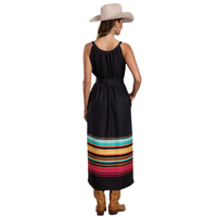 Stetson Women's Striped Border Dress in Black
