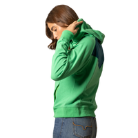 Kimes Ranch Women's Stella Western Hoodie in Kelly Green