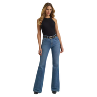 Wrangler Women's Bespoke High Rise Flare Jean in Lara