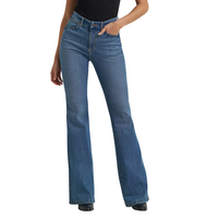 Wrangler Women's Bespoke High Rise Flare Jean in Lara