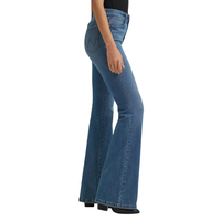 Wrangler Women's Bespoke High Rise Flare Jean in Lara