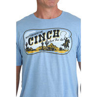 Cinch Men's Cinch Graphic T-Shirt in Blue