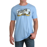 Cinch Men's Cinch Graphic T-Shirt in Blue