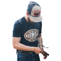 Red Dirt Hat Co. "Steer Clear" Men's Graphic T-Shirt in Black