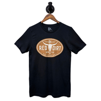 Red Dirt Hat Co. "Steer Clear" Men's Graphic T-Shirt in Black