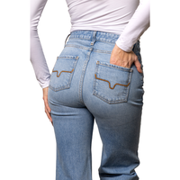 Kimes Ranch Women's Zoey Wide Leg Jean in Light Wash