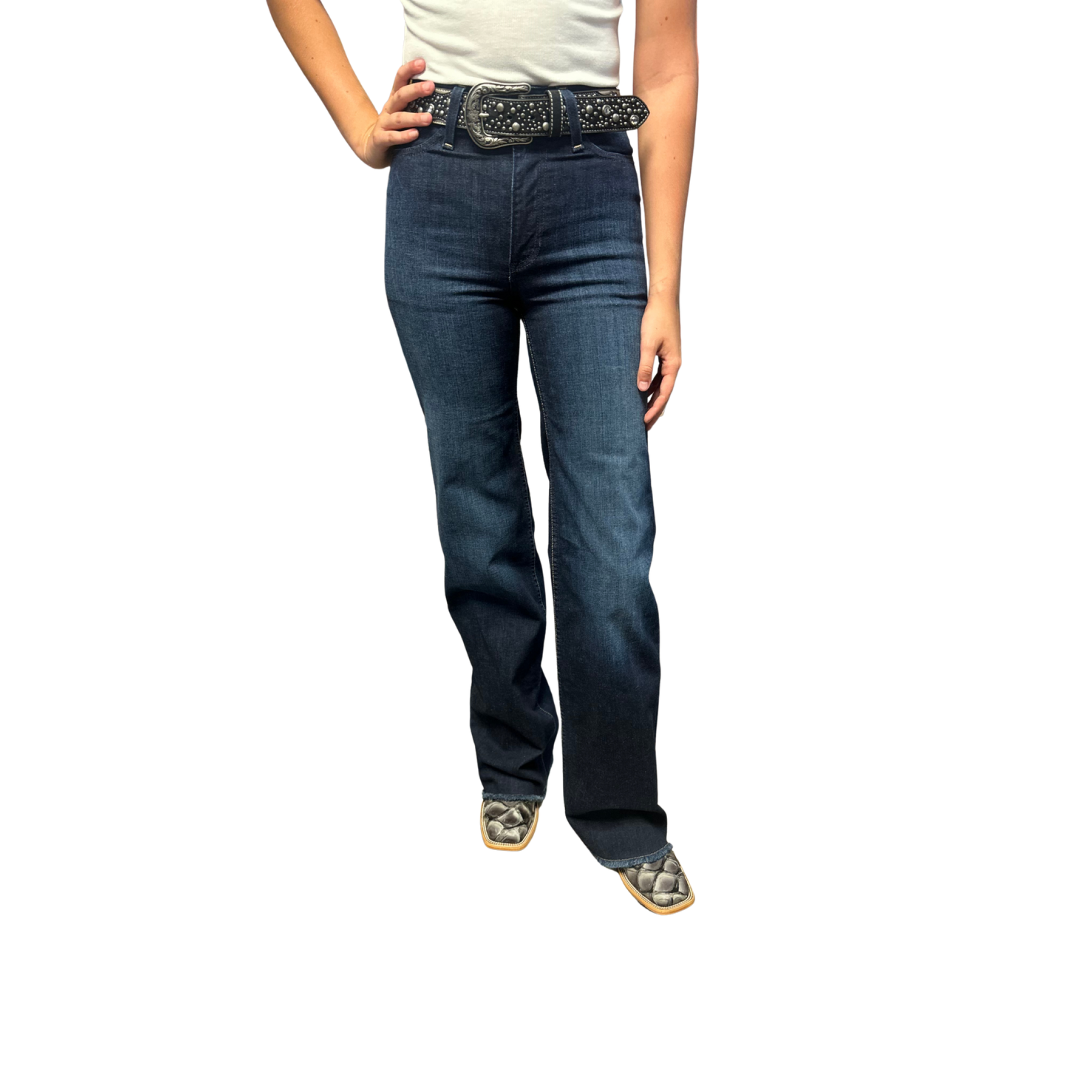 Kimes Ranch Women's Olivia Stovepipe Jean in Dark Wash